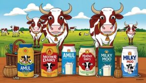 best cow milk brands in India