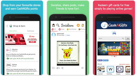 CashNGifts App CashNGifts Paytm earning app