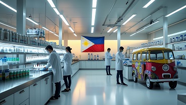 Pharmaceutical manufacturing company in the Philippines